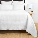 Pom Pom at Home Owen Coverlet White image 1