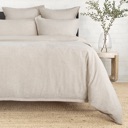 Pom Pom at Home Georgie Bamboo Linen Duvet Cover | Natural Natural image 1