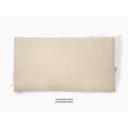 Williams Co Heritage Pillow | Cream Herringbone Side Sleeper image 2