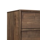 Liberty Furniture Century Modern 5 Drawer Chest Walnut image 7