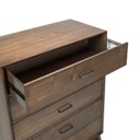 Liberty Furniture Century Modern 5 Drawer Chest Walnut image 8