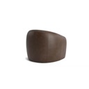 Bassett Garner Leather Barrel Swivel Chair Nubuck - 7232-8 image 5