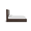 Bassett Eden Leather Upholstered Bed Sterling - 7219-18 image 3