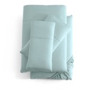Malouf Smooth Bamboo Rayon Sheet Set Rain image 2