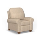 Flexsteel Thornton Fabric High-Leg Recliner Brown 984-70 image 5