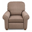 Flexsteel Thornton Fabric High-Leg Recliner Brown 984-70 image 2