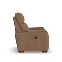 Flexsteel Vibe Fabric Power Recliner with Power Headrest, Lumbar, Heat, Massage & Pulse 1829-50P6-76374 image 4