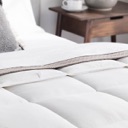 Malouf Weekender Down Alternative Microfiber Comforter White image 2