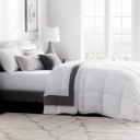 Malouf Weekender Down Alternative Microfiber Comforter White image 1