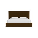 Bassett Eden Upholstered Bed Allman Caramel 6441-8 image 1