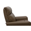 Flexsteel Haven Leather Power Swivel Recliner with Power Headrest, Lumbar, Heat, Massage & Ventilation | Zen R 367-72 | Riverstone image 6