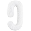 Malouf Wraparound Pregnancy Pillow | Body Pillow White image 6