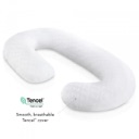 Malouf Wraparound Pregnancy Pillow | Body Pillow White image 4