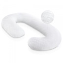 Malouf Wraparound Pregnancy Pillow | Body Pillow White image 1