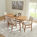 Flexsteel Millwork Brown Friendship Table Rustic umber image 10