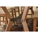 Flexsteel Millwork Off-White Pair of Counter Chairs Rustic umber image 8
