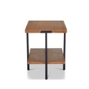 Flexsteel Millwork Brown End Table Rustic Umber image 4