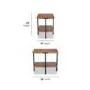 Flexsteel Millwork Brown End Table Rustic Umber image 5