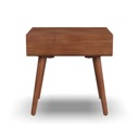 Flexsteel Ludwig Brown End Table Walnut image 4